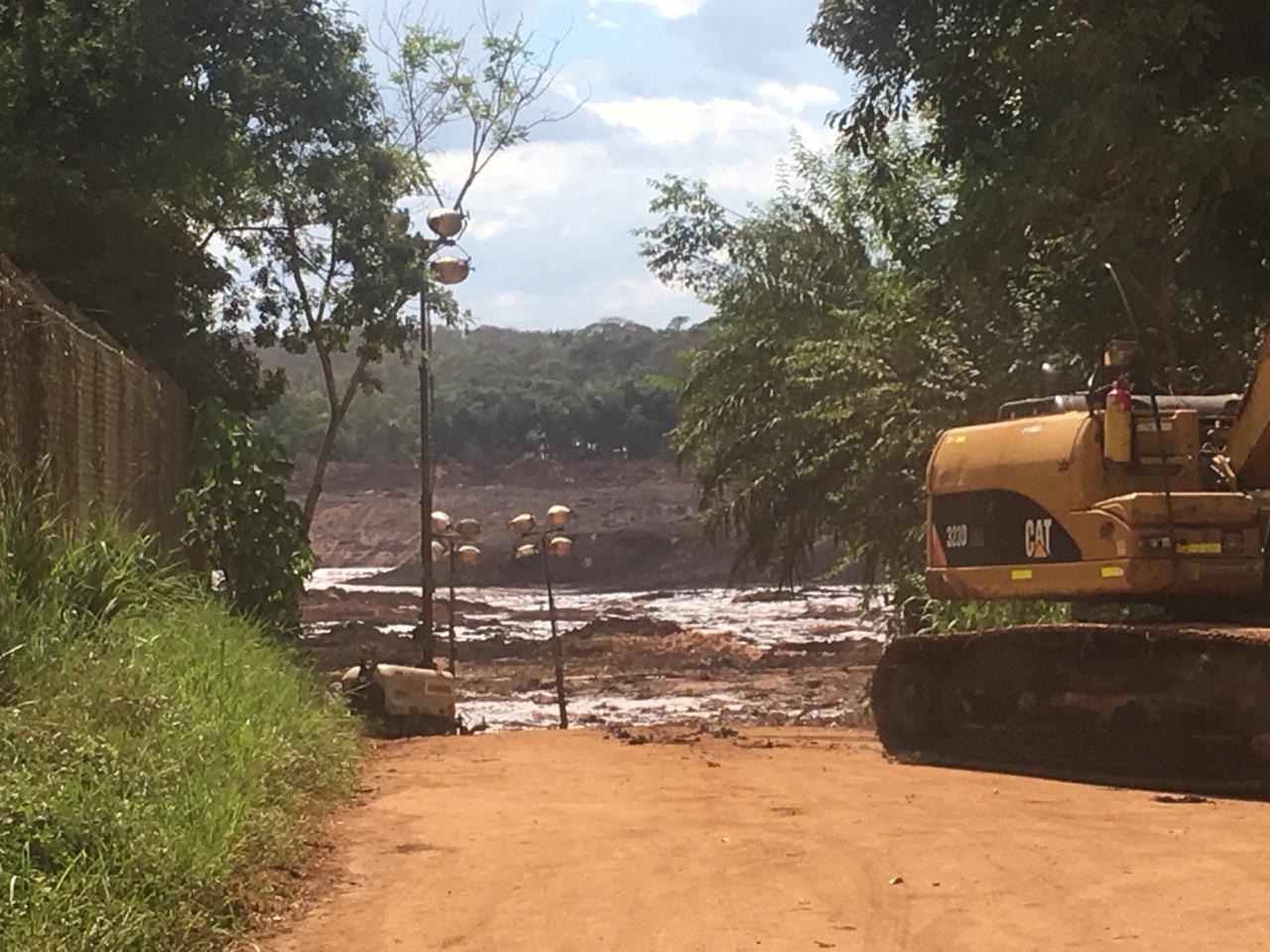 Missão da Conectas está em Brumadinho (MG) acompanhando as ações emergenciais das autoridades e da Vale após o rompimento da barragem de rejeitos minerais da Vale (foto: Conectas)