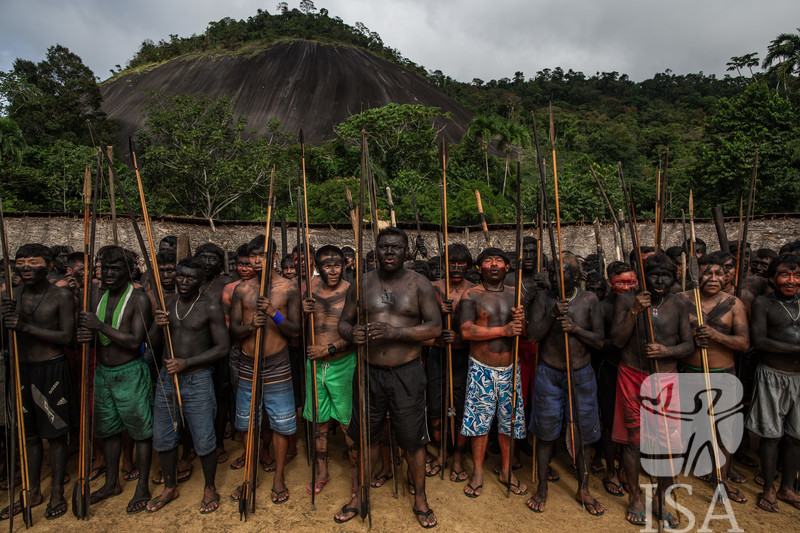WATORIKI VILLAGE, YANOMAMI INDIGENOUS LAND, RORAIMA, BRAZIL: November 2019: First Forum of Yanomami and Ye’kwana Leaders held in Watoriki village from November 20 to 23, 2019. (Photo: Victor Moriyama/ISA)