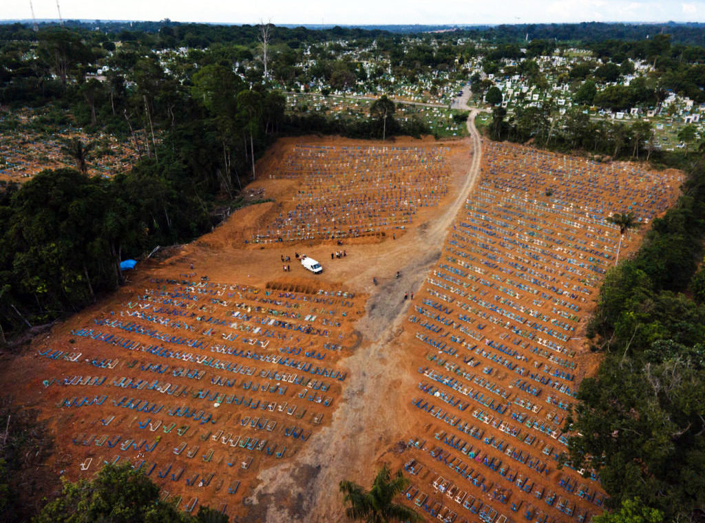 Manaus, Amazonas, 12/30/2020 – Manaus public cemetery of Nossa Senhora Aparecida, located in the neighborhood of Tarumã (Photo: Bruno Kelly/Amazônia Real)