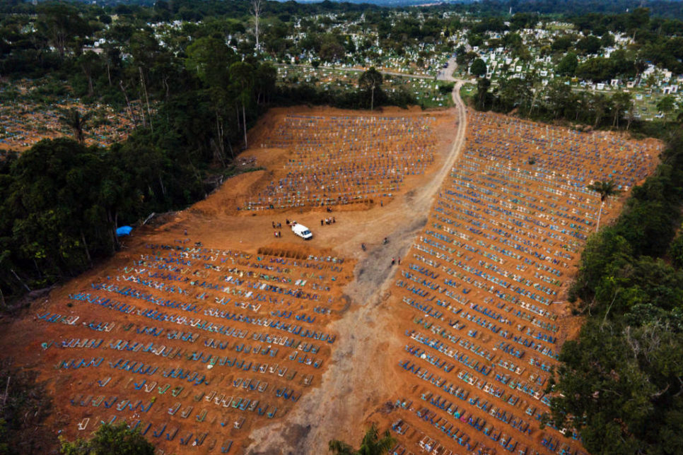 Manaus, Amazonas, 12/30/2020 – Manaus public cemetery of Nossa Senhora Aparecida, located in the neighborhood of Tarumã (Photo: Bruno Kelly/Amazônia Real)